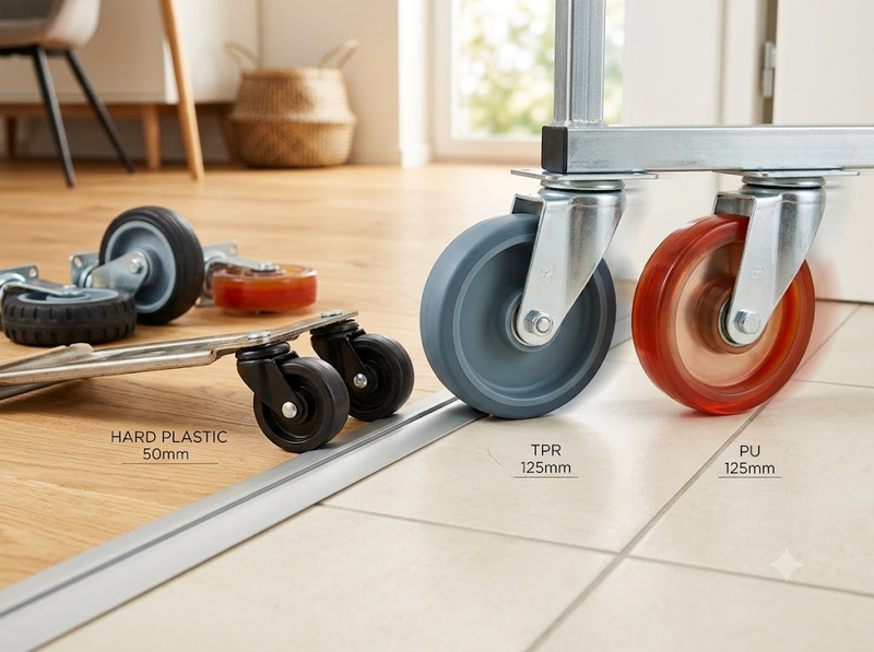 Gia đình có người lớn tuổi nên chọn bánh xe đẩy nào?