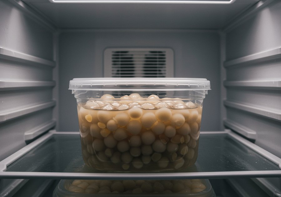 Cách bảo quản trân châu trong tủ lạnh để không bị cứng