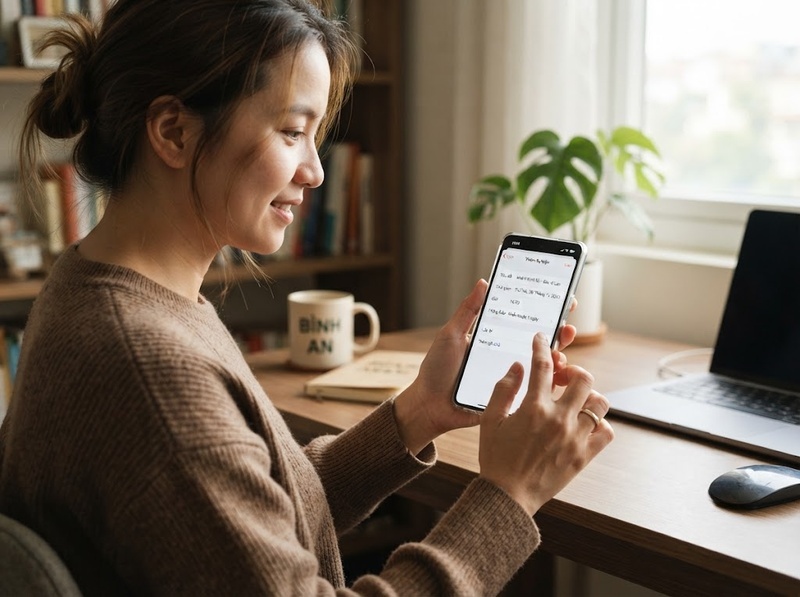 Cách đặt nhắc lịch khám để nhận thông báo trước ngày tái khám