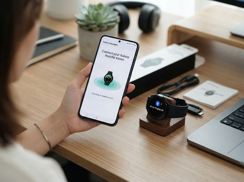 Cách kết nối đồng hồ thông minh với điện thoại qua Bluetooth và ứng dụng