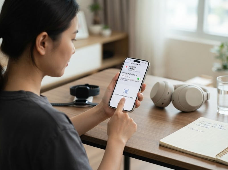Cách khóa ứng dụng sức khỏe để hạn chế người khác xem dữ liệu cá nhân
