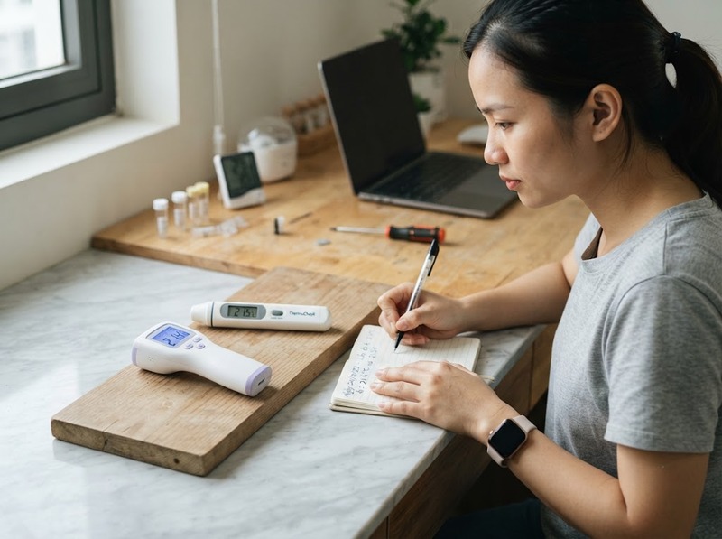 Cách kiểm tra nhiệt kế có chính xác không trước khi tiếp tục sử dụng