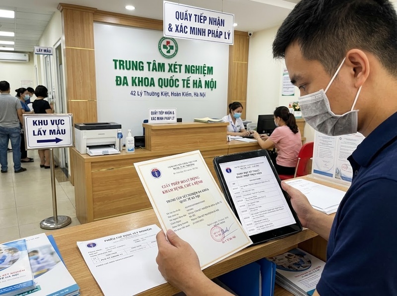Cách kiểm tra phòng xét nghiệm uy tín qua pháp lý và năng lực chuyên môn