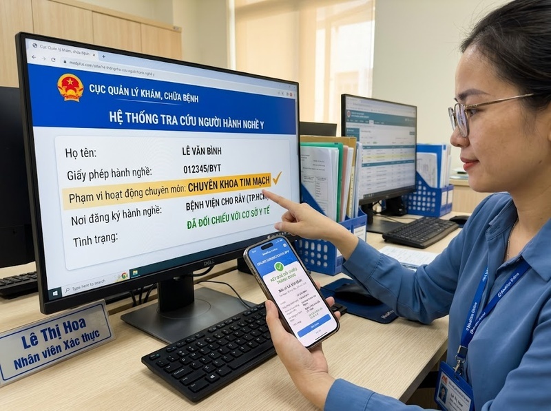 Cách kiểm tra tư vấn bác sĩ online uy tín và thông tin người tư vấn