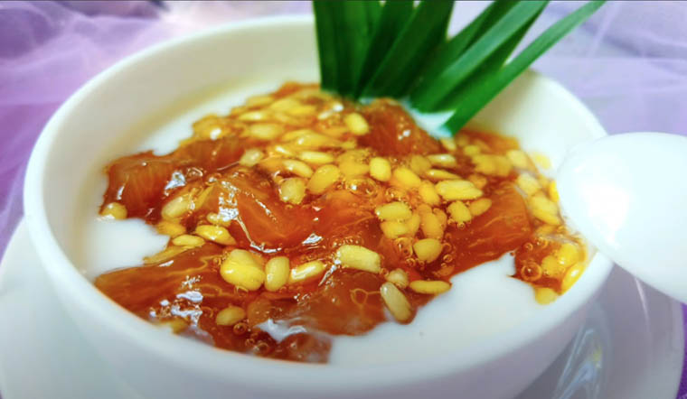 Hướng dẫn cách làm chè bưởi không bị đắng