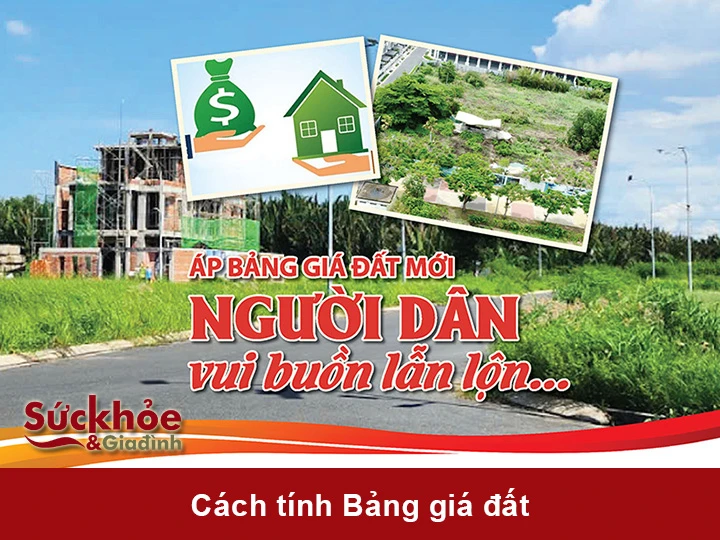 Cách tính bảng giá đất