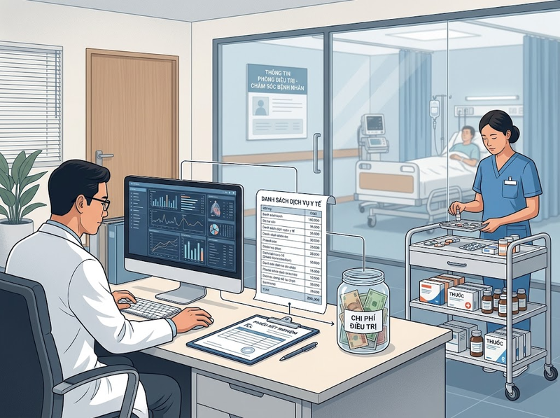 Cách ước tính chi phí điều trị gồm viện phí và khoản phát sinh