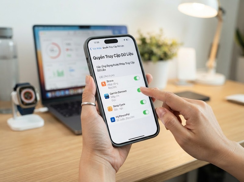 Cách xem ứng dụng truy cập dữ liệu sức khỏe và thu hồi quyền không cần thiết