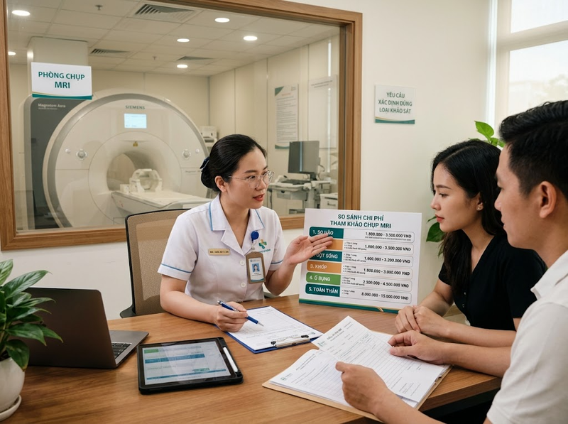 Chi phí chụp MRI và những yếu tố làm mức giá chênh lệch
