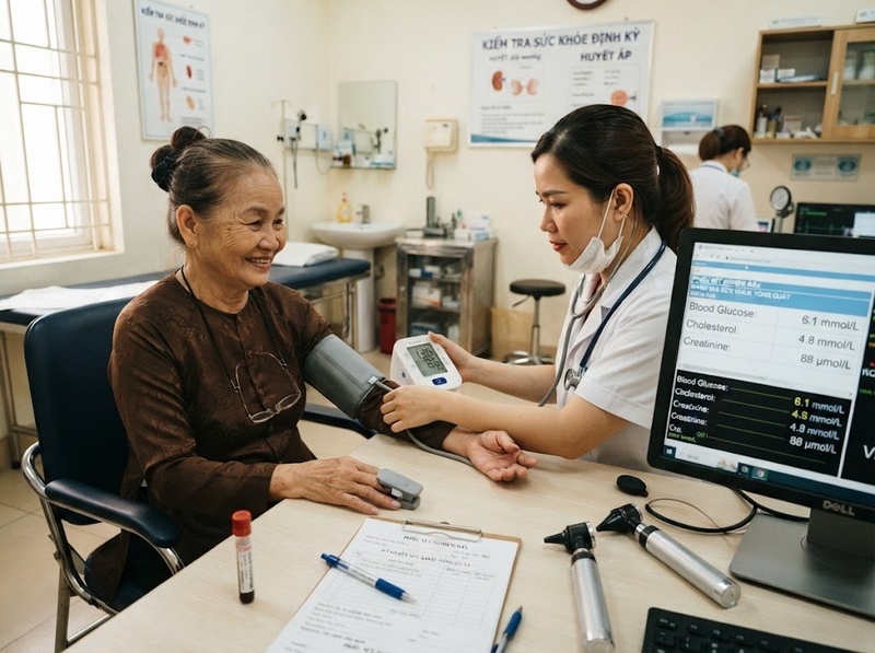 Chi phí khám sức khỏe người cao tuổi và các yếu tố ảnh hưởng