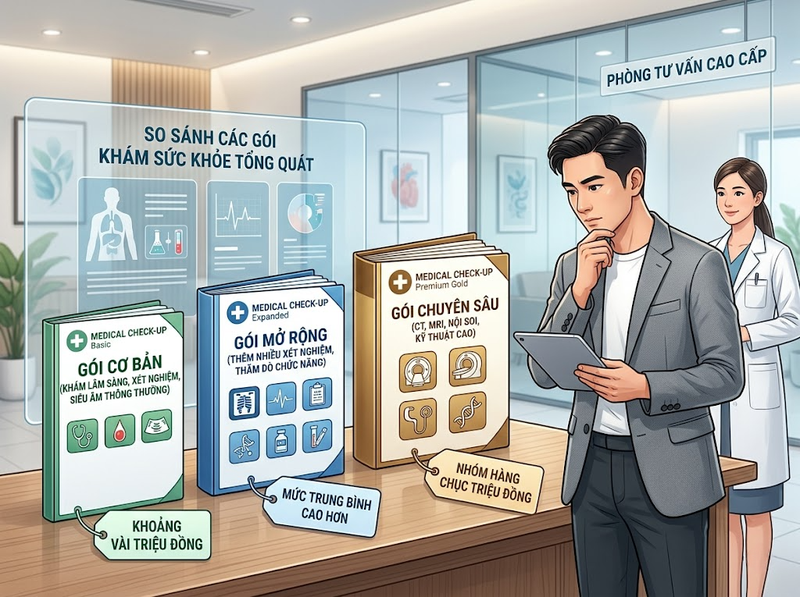 Chi phí khám tổng quát và các khoản cần dự trù trước khi khám