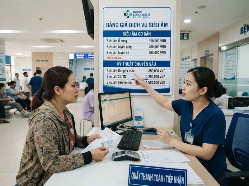 Chi phí siêu âm và những yếu tố ảnh hưởng đến mức giá