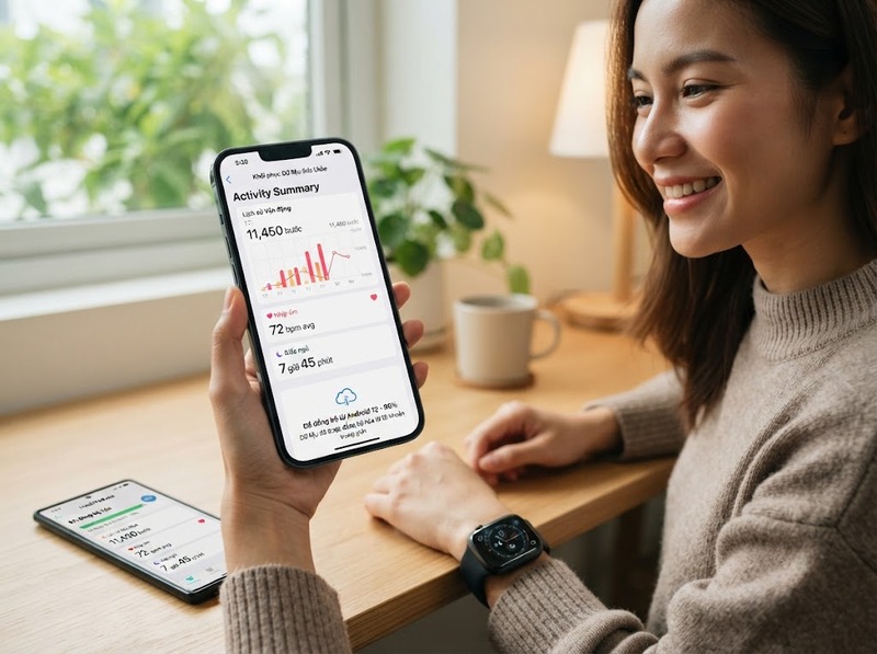 Chuyển dữ liệu sức khỏe từ Android sang iPhone bằng những cách nào?
