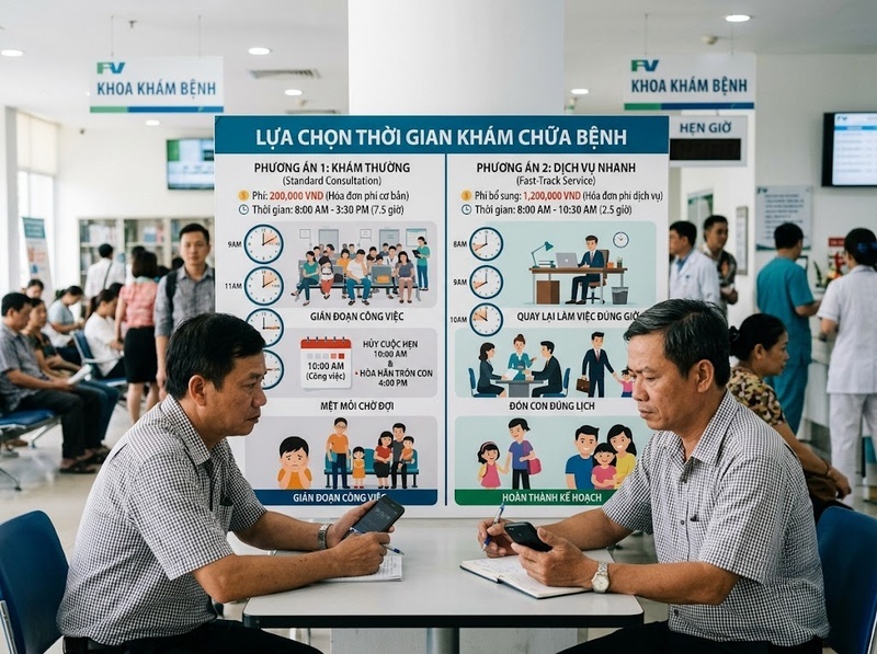 Có nên đăng ký khám ưu tiên khi phải trả thêm chi phí?