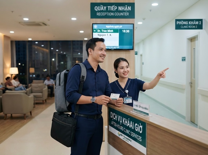 Có nên khám ngoài giờ khi phải trả thêm phí dịch vụ?