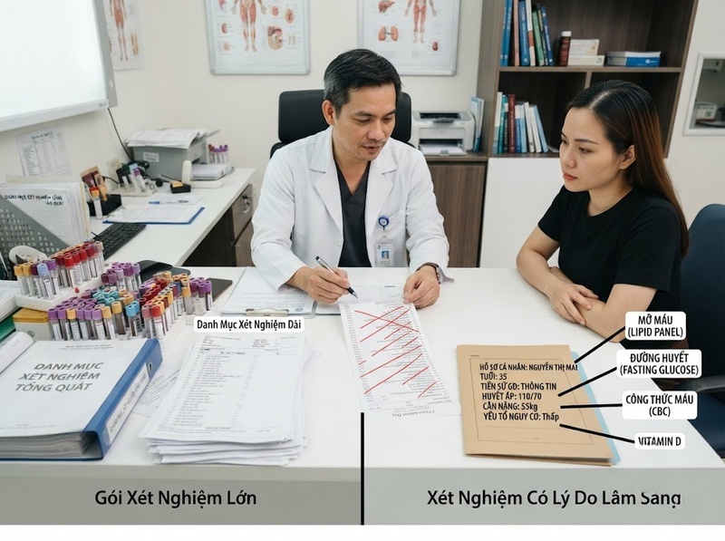 Có nên làm xét nghiệm tổng quát nếu không có triệu chứng bất thường?