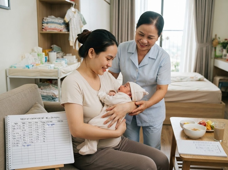 Có nên thuê chăm sóc sau sinh tại nhà và khi nào đáng chi phí?