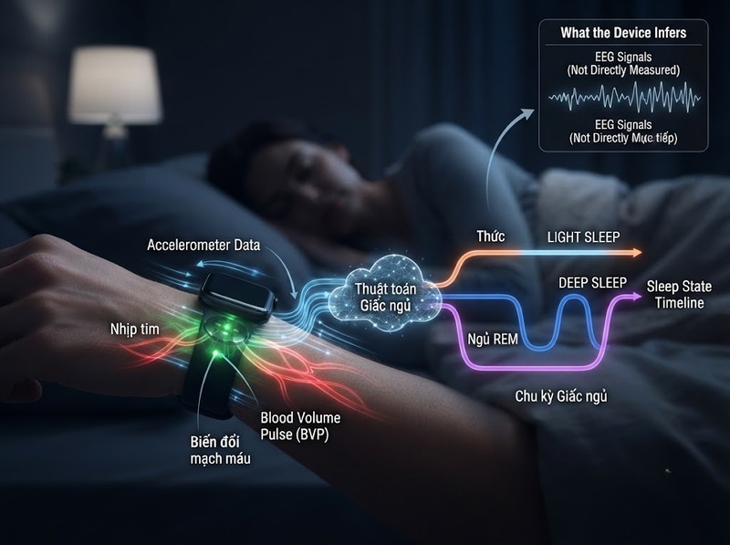 Đồng hồ thông minh đo giấc ngủ có chính xác không và giới hạn là gì?