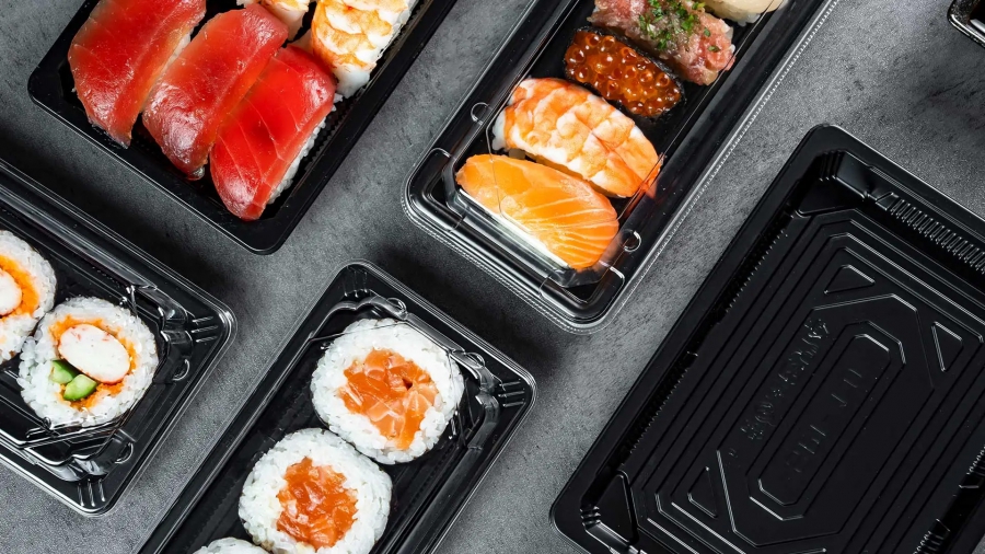 Khay nhựa đựng sushi có thể tái sử dụng không?