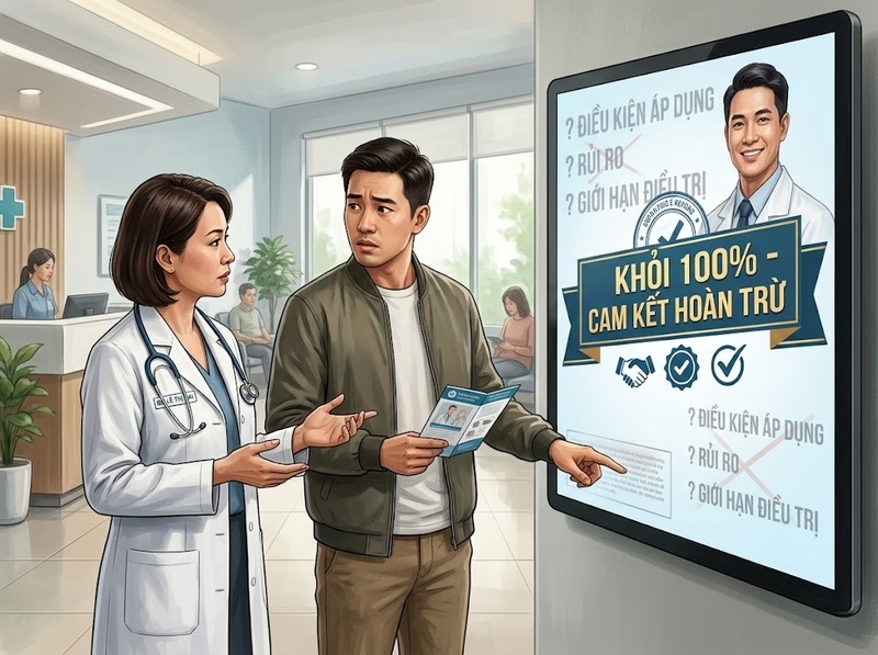 Phòng khám cam kết chữa khỏi có uy tín không và dấu hiệu cần cảnh giác