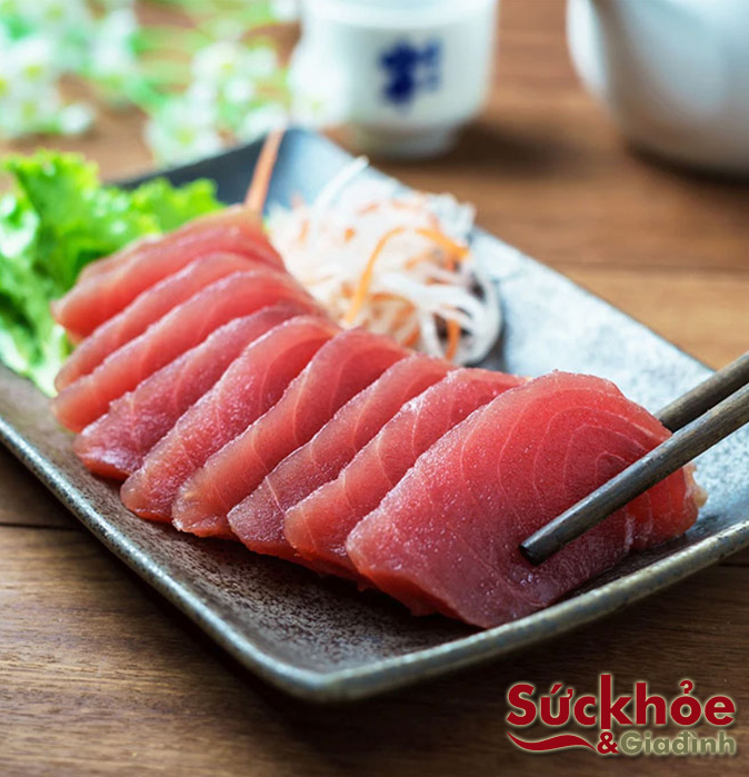 Cách làm sashimi cá ngừ chuẩn vị Nhật