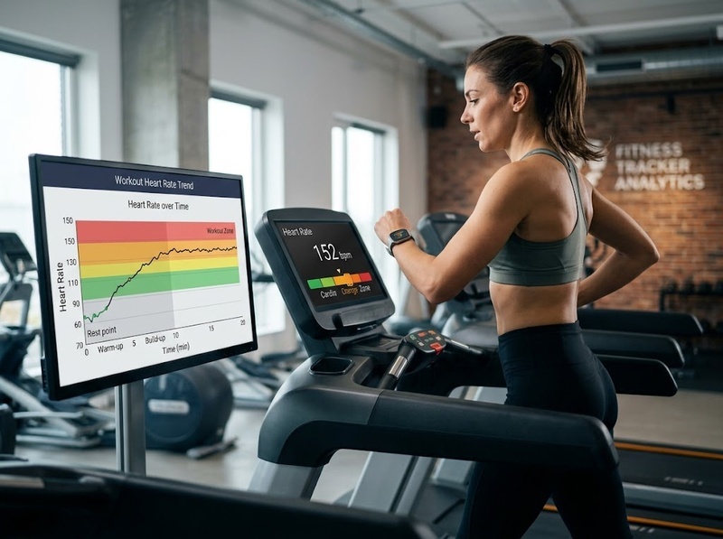 Theo dõi nhịp tim khi tập bằng đồng hồ thông minh để hiểu cường độ