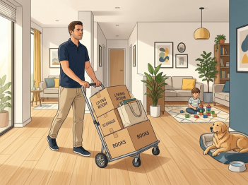 Nguyên tắc sử dụng xe đẩy an toàn trong không gian gia đình