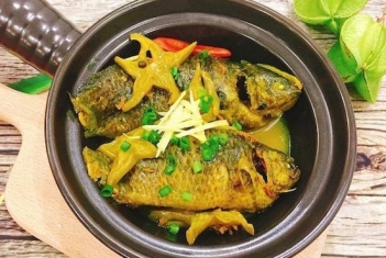 Đầu mùa với món cá rô phi kho khế ngon nhất