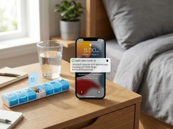 Cách bật thông báo nhắc uống thuốc trên điện thoại