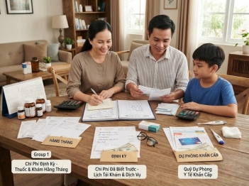 Cách dự trù chi phí y tế gia đình hằng tháng
