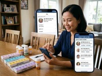 Cách tạo hồ sơ người dùng trong ứng dụng nhắc thuốc