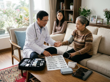 Chi phí khám bệnh tại nhà gồm những khoản nào?