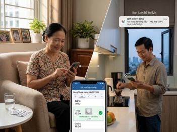 Chia sẻ lịch uống thuốc với người thân qua ứng dụng thế nào?