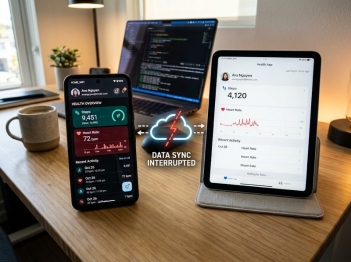 Vì sao dữ liệu sức khỏe không đồng bộ giữa thiết bị?