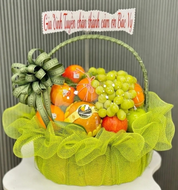 Vì sao nên tặng giỏ trái cây cảm ơn bác sĩ? - Sức khỏe và Gia đình