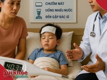 Trẻ bị cúm A sốt cao không hạ phải xử lý như thế nào? - Sức khỏe và Gia đình
