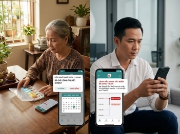 Ứng dụng báo người thân quên uống thuốc hoạt động thế nào?