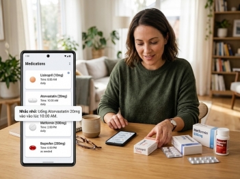 Ứng dụng nhắc nhiều loại thuốc cùng lúc được không?