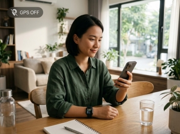 Ứng dụng sức khỏe có cần GPS để hoạt động không?