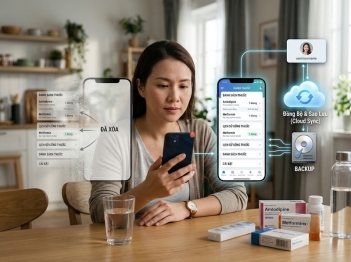 Xóa ứng dụng nhắc thuốc có mất dữ liệu không?
