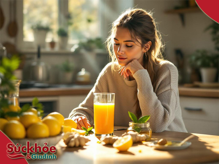 bị viêm xoang nên uống nước gì