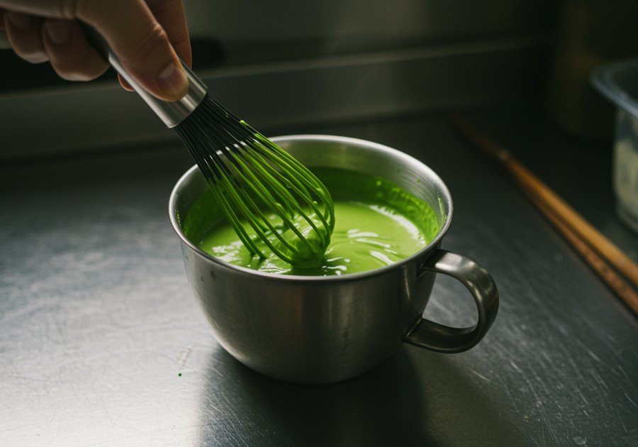 cách nấu trà sữa thái xanh