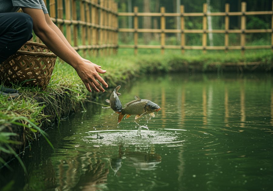 hồ nuôi cá chép
